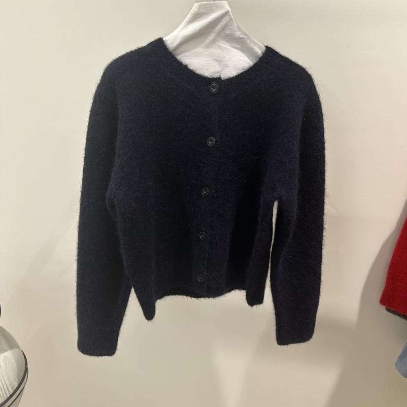 AGO東大門㊣代購女裝新品休閑推薦真品職業時尚毛衣羊駝毛開衫AGO毛衣圖色2