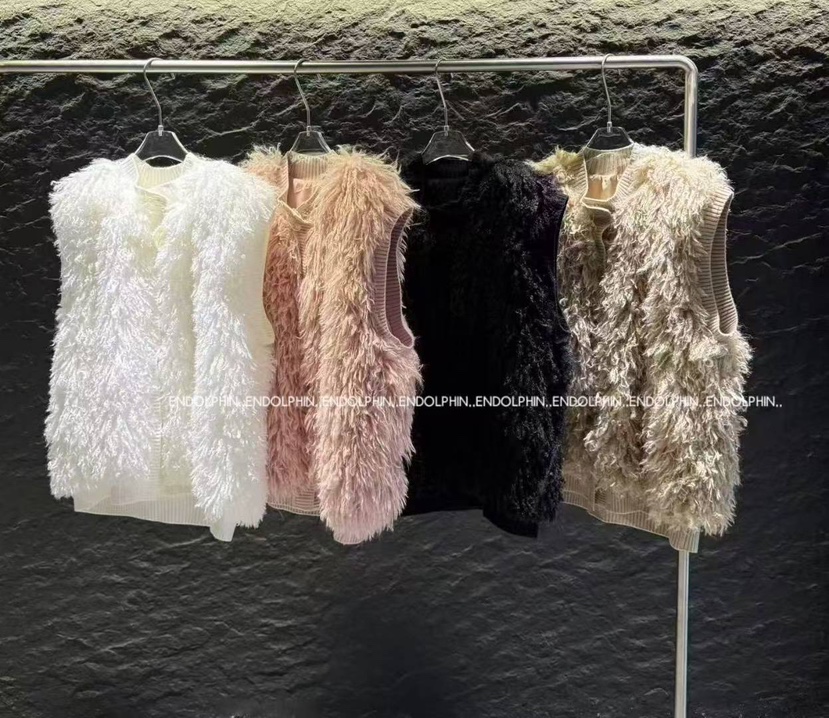 ENDOLPHIN韓國代購㊣女裝新款人氣推薦職業馬甲不含內搭皮草ENDOLPHIN馬甲