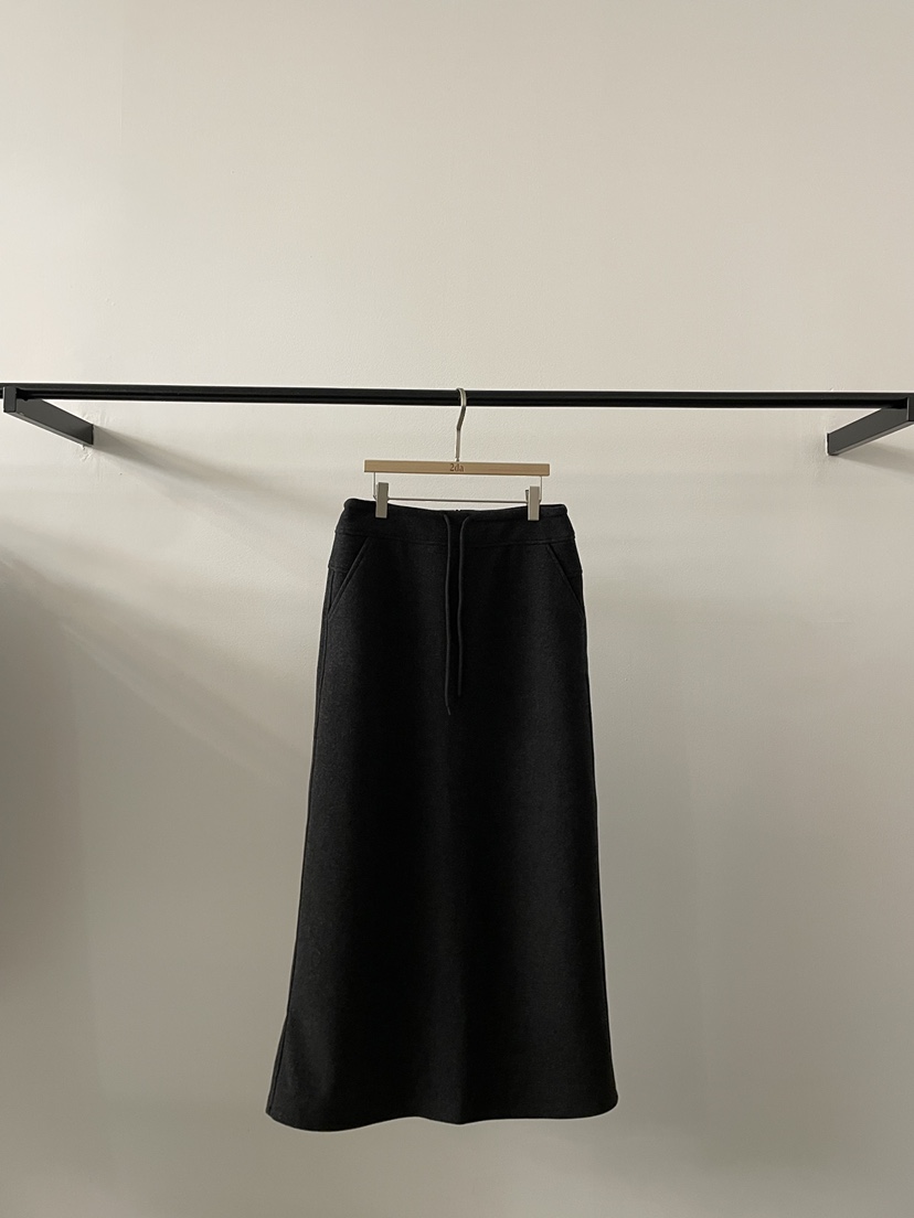 2DA/DARIMI-P東大門㊣實拍女裝新品時尚休閑熱賣人氣長裙2DA/DARIMI-P長裙圖色2墨色