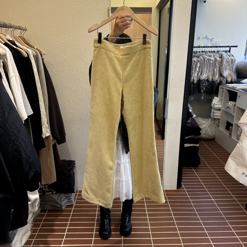 CHOI-L東大門㊣代購女裝新款熱賣25秋冬休閑時尚休閑褲喇叭CHOI休閑褲圖色1