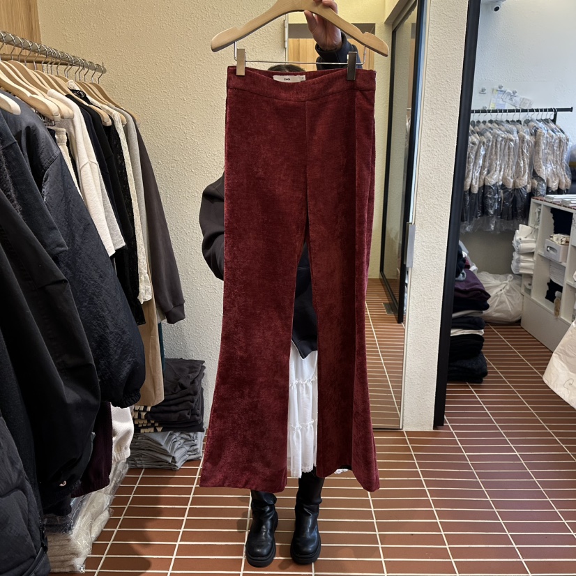 CHOI-L東大門㊣代購女裝新款熱賣25秋冬休閑時尚休閑褲喇叭CHOI休閑褲圖色4