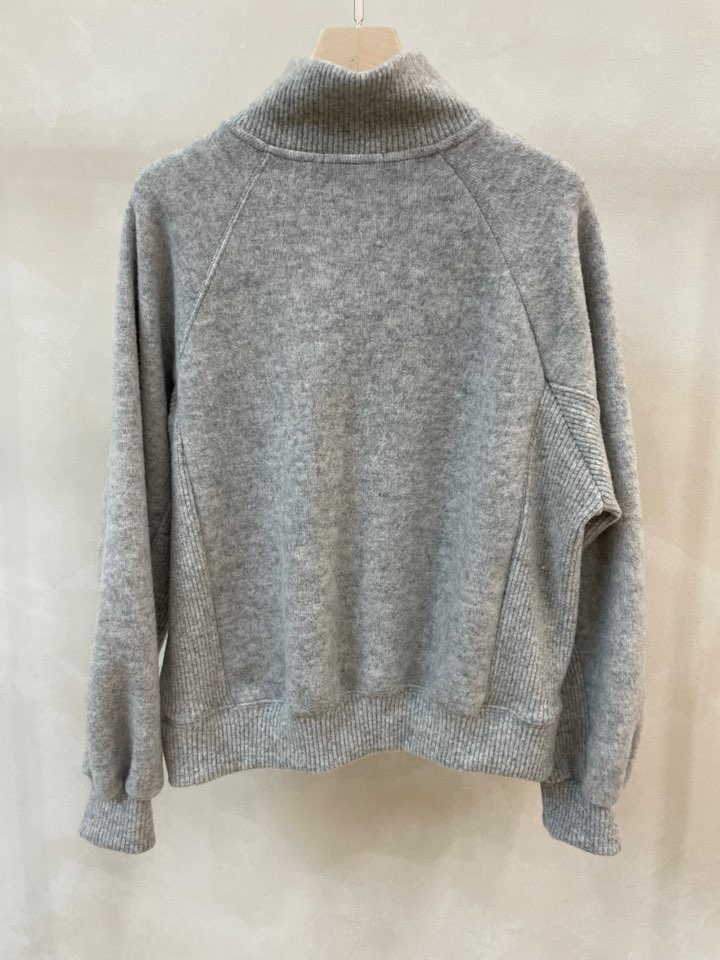 LAKE-A東大門㊣實拍女裝新款推薦人氣時尚職業熱賣衛衣拉鏈Lake side衛衣