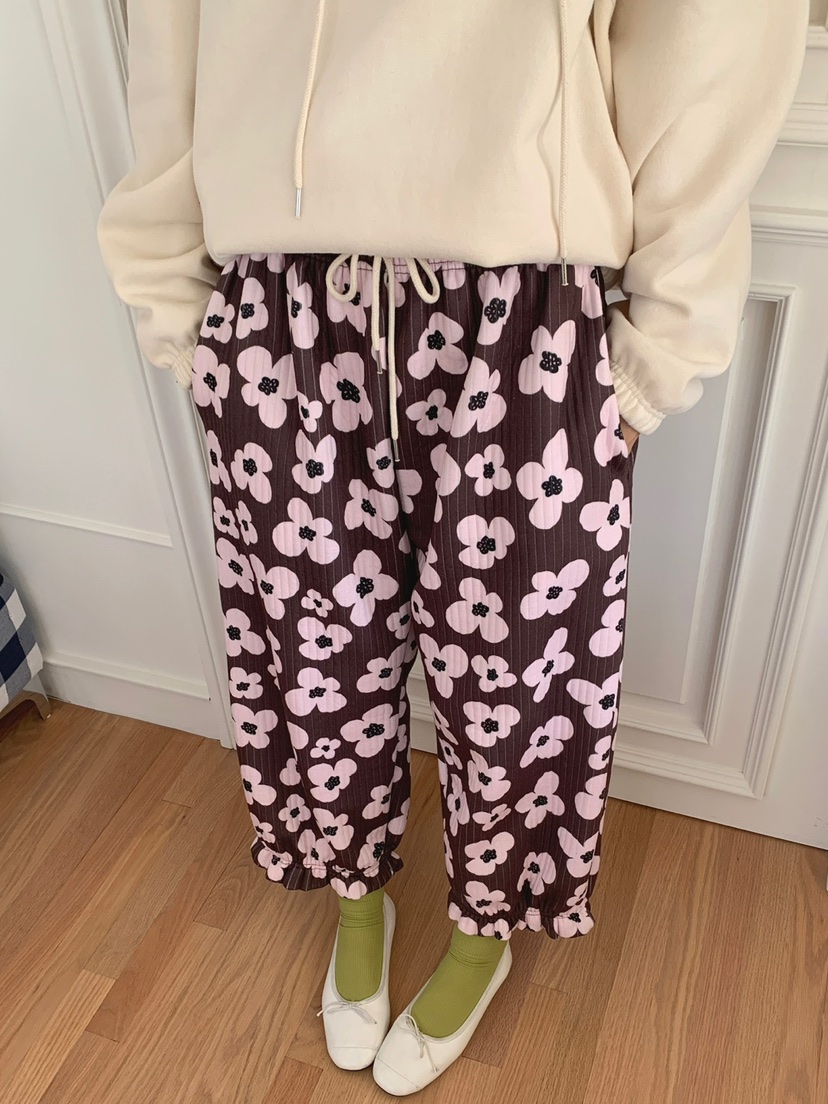 TOLL韓國代購㊣女裝新款熱賣推薦休閑職業人氣時尚休閑褲絎縫TOLL休閑褲