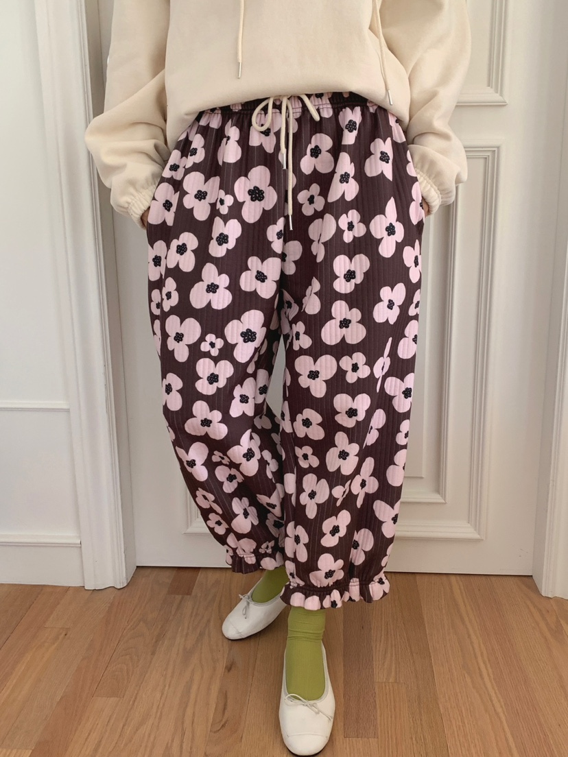 TOLL韓國代購㊣女裝新款熱賣推薦休閑職業人氣時尚休閑褲絎縫TOLL休閑褲