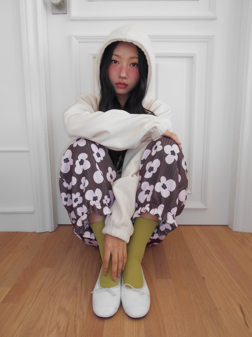 TOLL韓國代購㊣女裝新款熱賣推薦休閑職業人氣時尚休閑褲絎縫TOLL休閑褲