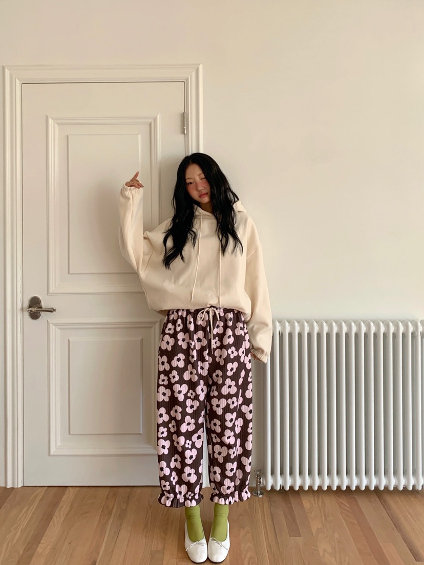 TOLL韓國代購㊣女裝新款熱賣推薦休閑職業人氣時尚休閑褲絎縫TOLL休閑褲