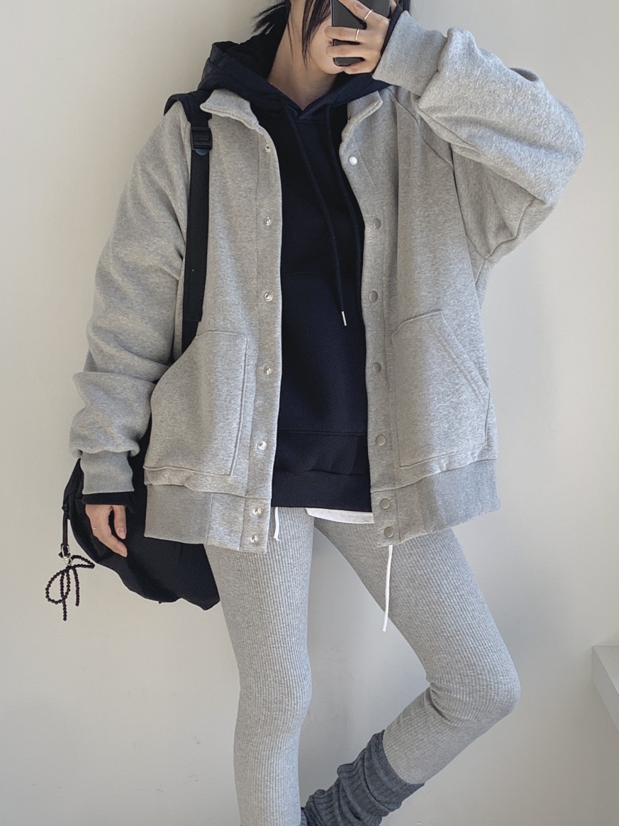 DAVICHI韓國直郵㊣女裝新款熱賣人氣職業25秋冬推薦夾克加絨DAVICHI夾克