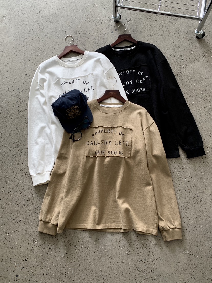 DAVICHI東大門㊣實拍女裝新款人氣熱賣休閑時尚職業長袖T恤DAVICHI長袖T恤