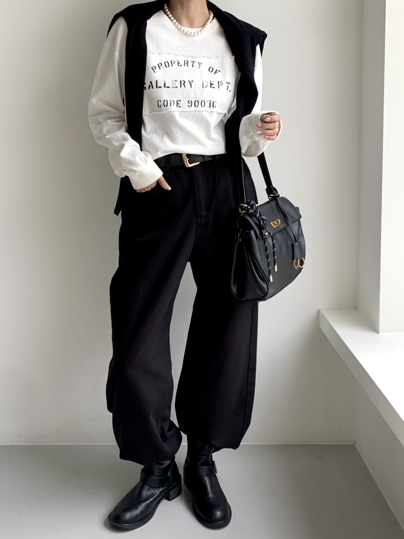 DAVICHI東大門㊣實拍女裝新款人氣熱賣休閑時尚職業長袖T恤DAVICHI長袖T恤