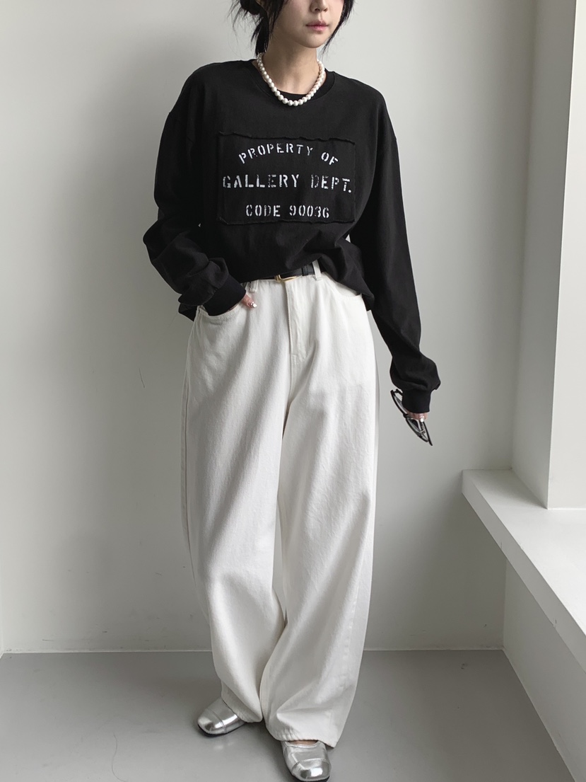 DAVICHI東大門㊣實拍女裝新款人氣熱賣休閑時尚職業長袖T恤DAVICHI長袖T恤