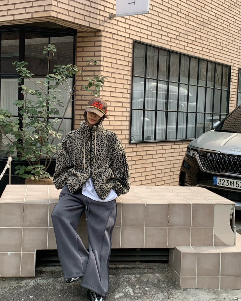 REVE CITE-L韓國代購㊣女裝新款人氣25秋冬時尚休閑褲短款REVE CITE休閑褲