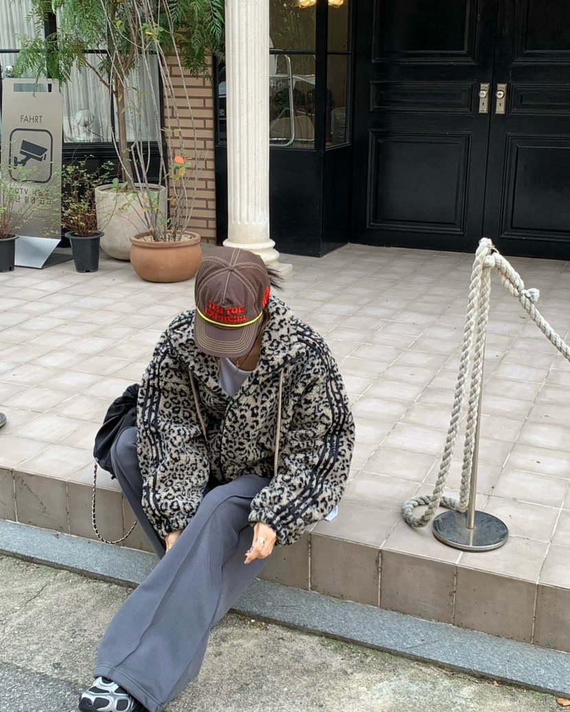 REVE CITE-L韓國代購㊣女裝新款人氣25秋冬時尚休閑褲短款REVE CITE休閑褲