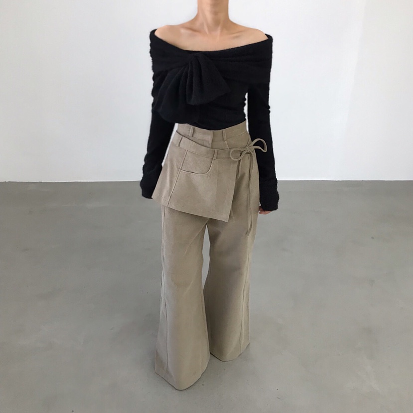 2TWO MOON東大門㊣代購女裝新品職業休閑人氣熱賣25秋冬長袖T恤2TWO MOON長袖T恤