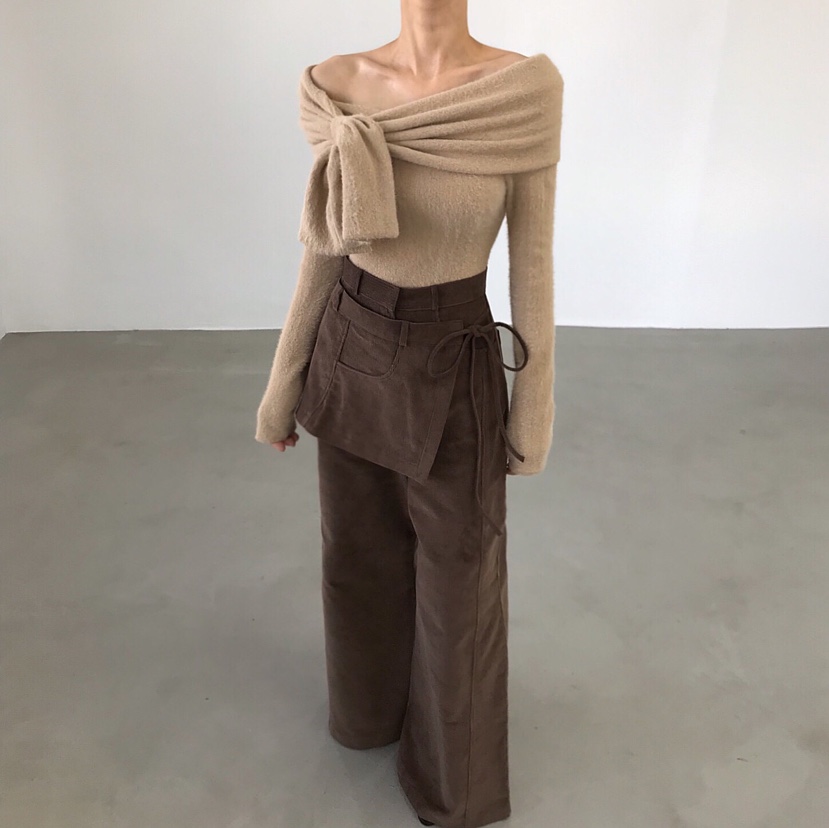 2TWO MOON東大門㊣代購女裝新品職業休閑人氣熱賣25秋冬長袖T恤2TWO MOON長袖T恤