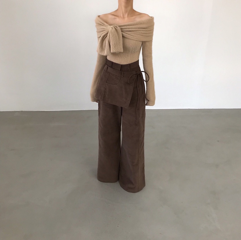 2TWO MOON東大門㊣代購女裝新品職業休閑人氣熱賣25秋冬長袖T恤2TWO MOON長袖T恤