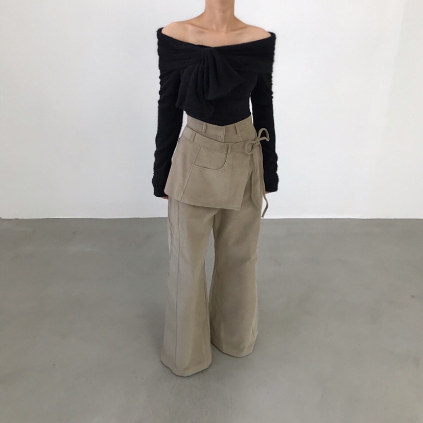 2TWO MOON東大門㊣代購女裝新品職業休閑人氣熱賣25秋冬長袖T恤2TWO MOON長袖T恤