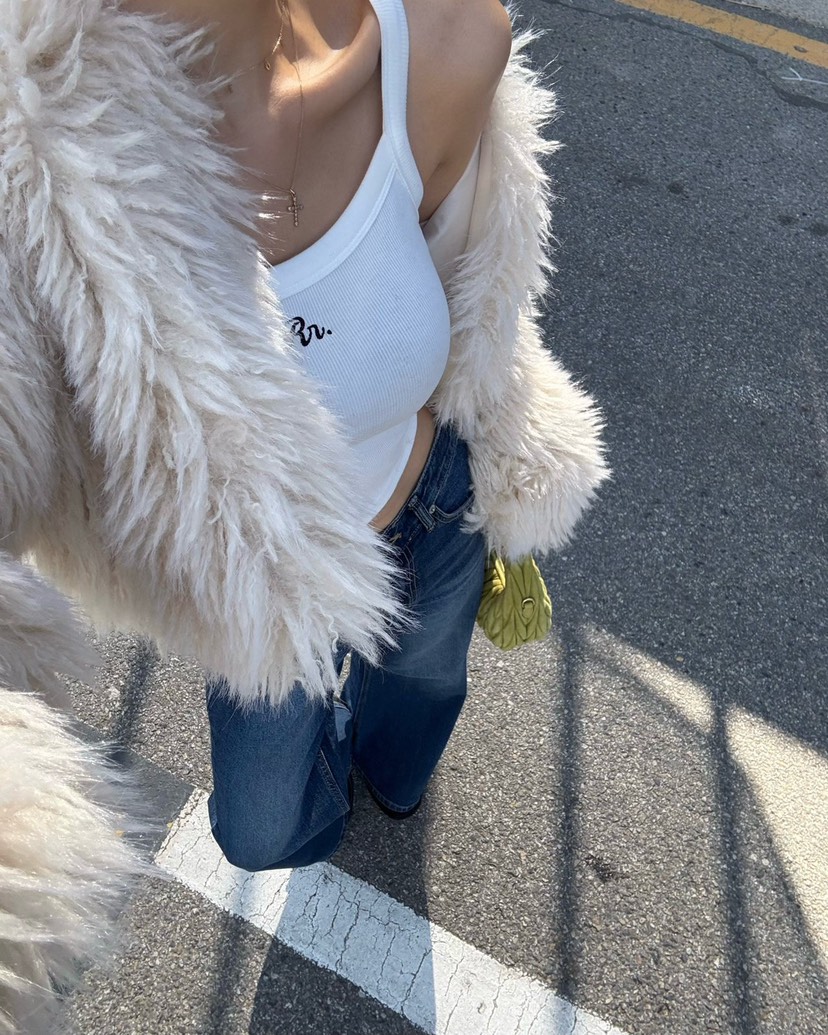 REVE CITE-L東大門㊣代購女士新款推薦休閑時尚熱賣夾克毛皮REVE CITE夾克