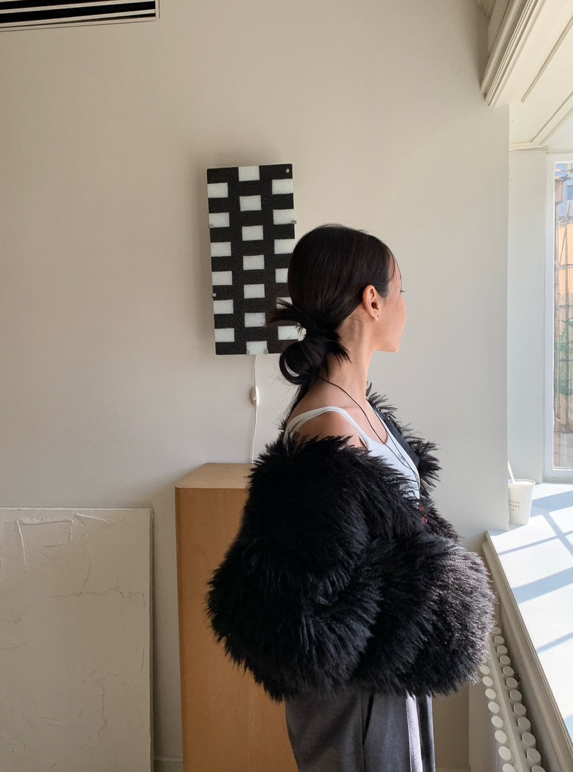 REVE CITE-L東大門㊣代購女士新款推薦休閑時尚熱賣夾克毛皮REVE CITE夾克