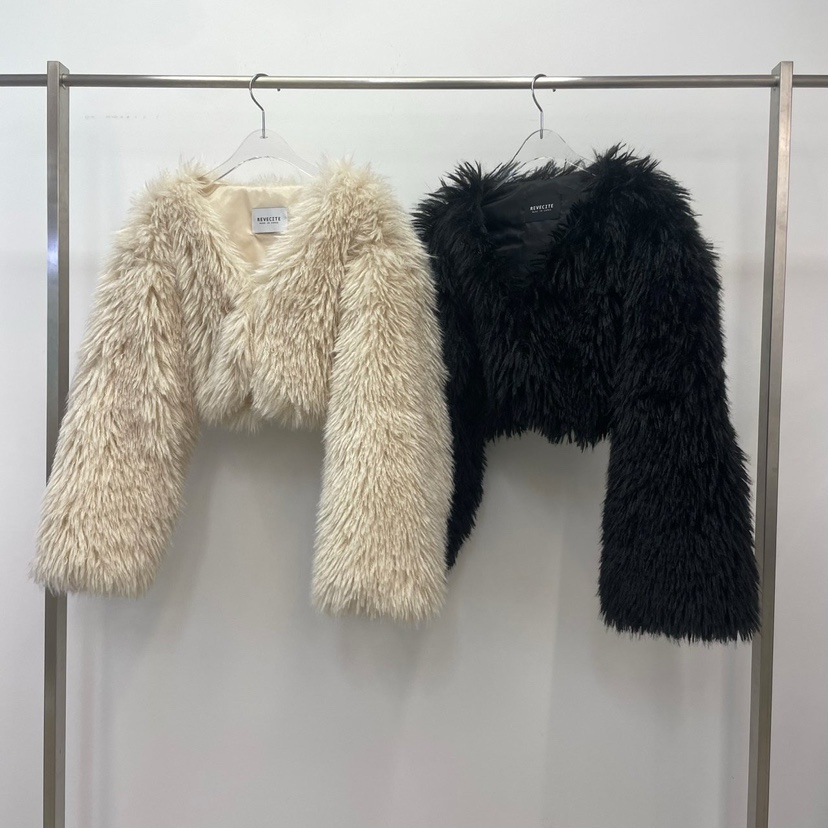 REVE CITE-L東大門㊣代購女士新款推薦休閑時尚熱賣夾克毛皮REVE CITE夾克