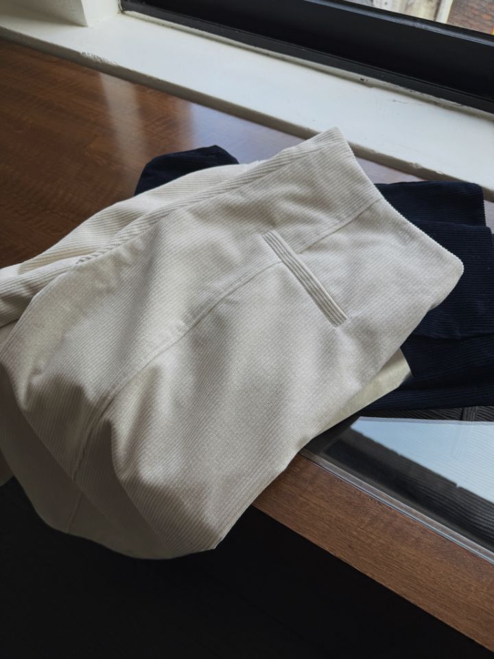 MARE東大門㊣直郵女裝新品休閑熱賣時尚職業推薦休閑褲燈芯絨MARE休閑褲