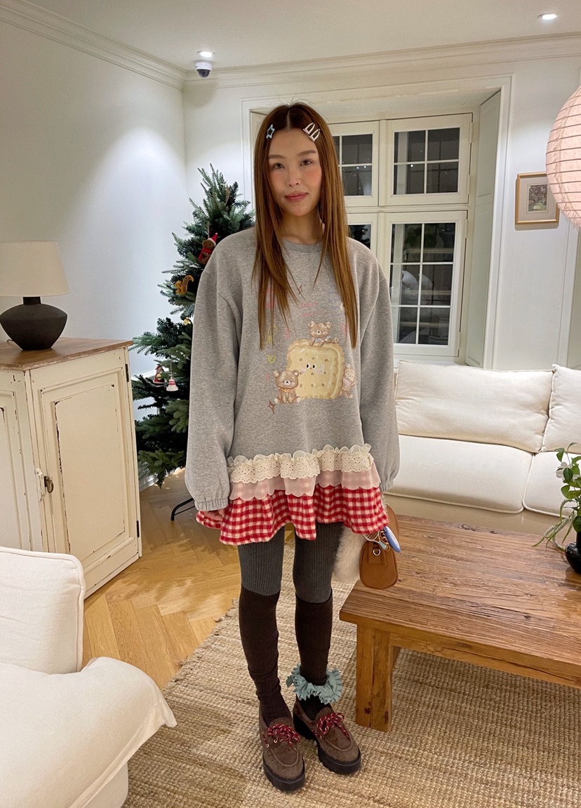 BOUTIQUE-L東大門㊣直郵女士新品職業休閑人氣推薦時尚衛衣BOUTIQUE-L衛衣