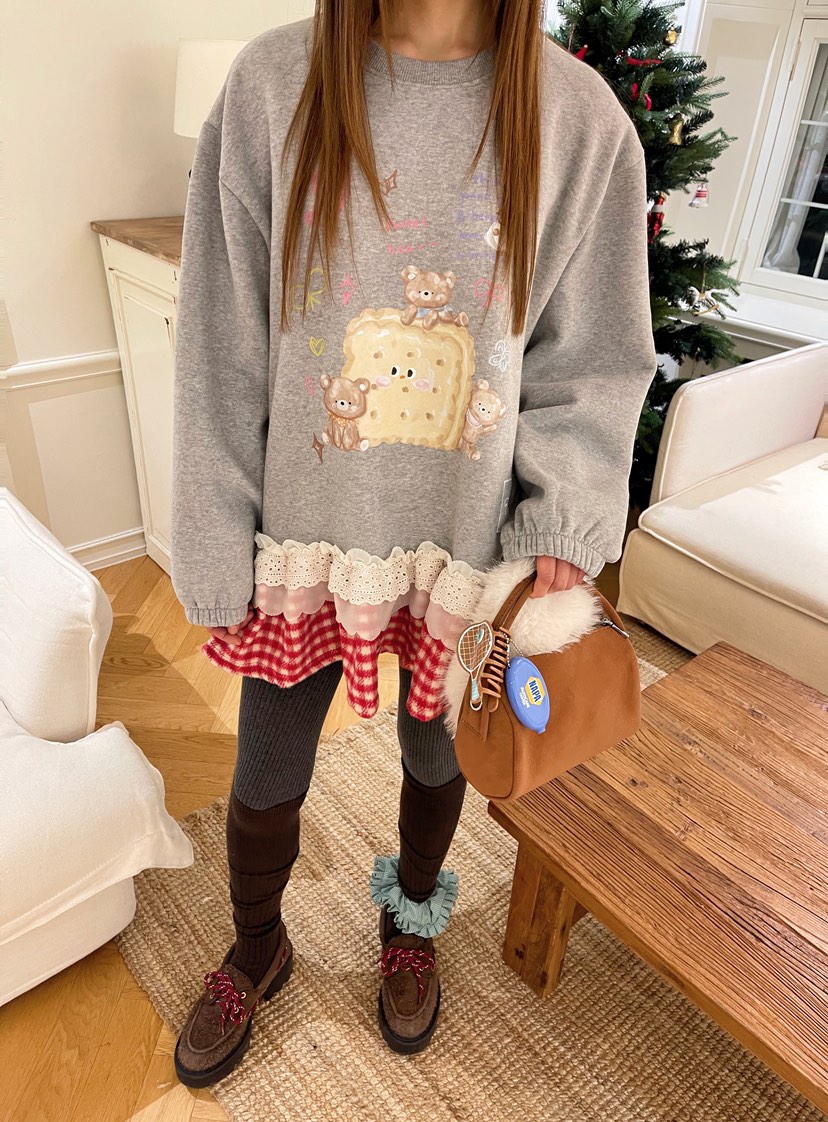 BOUTIQUE-L東大門㊣直郵女士新品職業休閑人氣推薦時尚衛衣BOUTIQUE-L衛衣