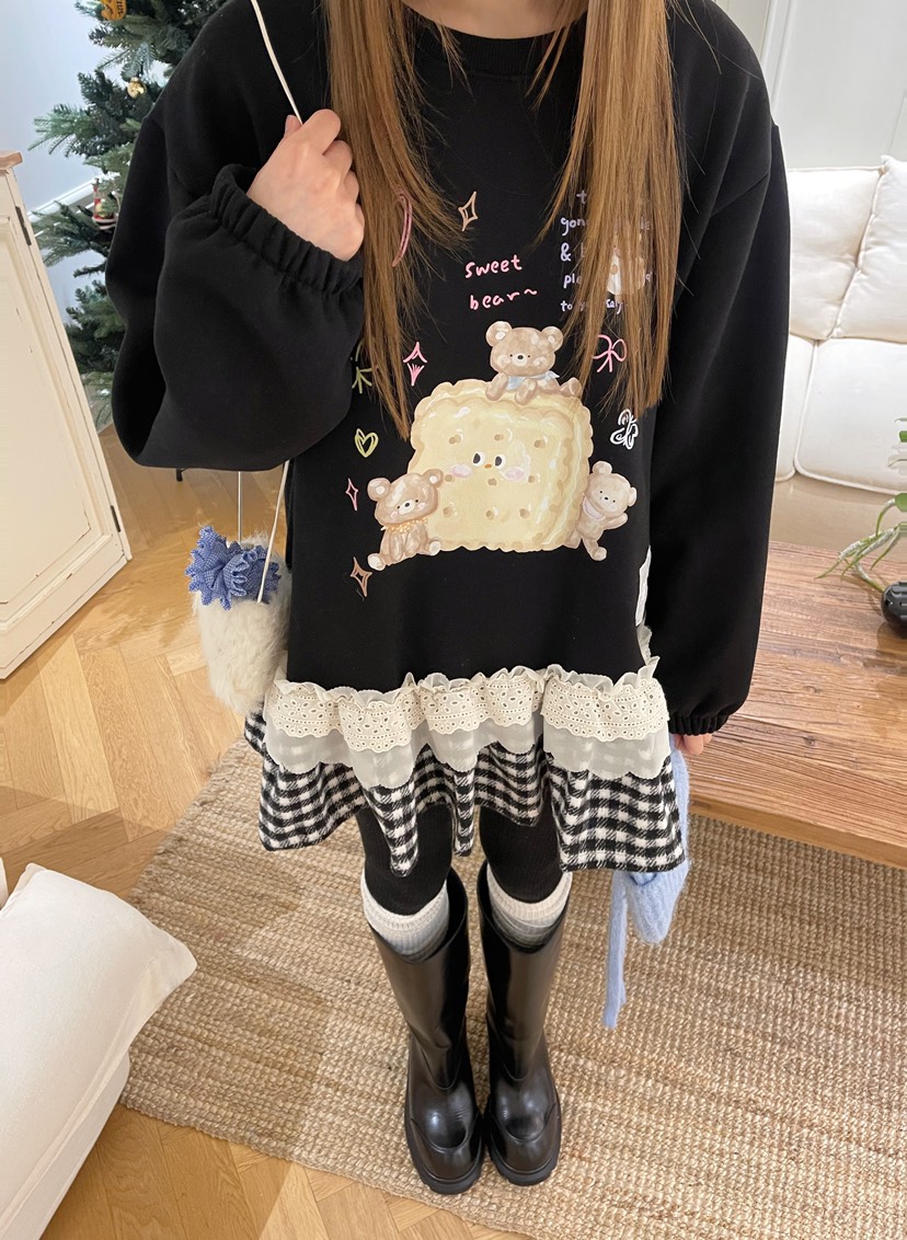 BOUTIQUE-L東大門㊣直郵女士新品職業休閑人氣推薦時尚衛衣BOUTIQUE-L衛衣