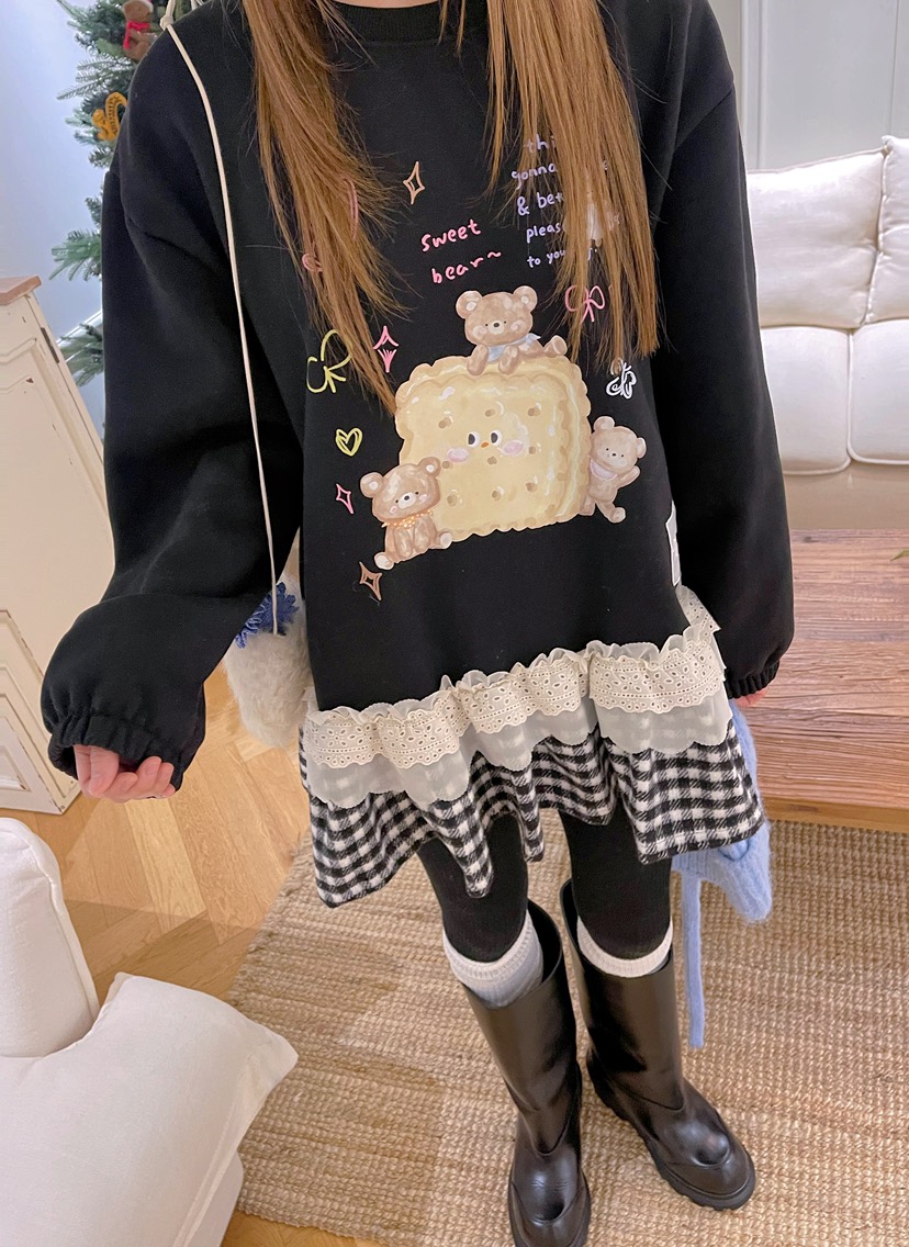 BOUTIQUE-L東大門㊣直郵女士新品職業休閑人氣推薦時尚衛衣BOUTIQUE-L衛衣