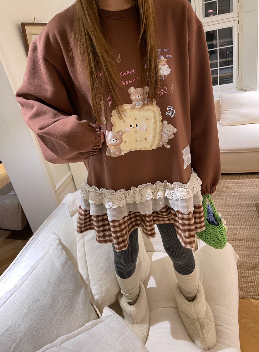 BOUTIQUE-L東大門㊣直郵女士新品職業休閑人氣推薦時尚衛衣BOUTIQUE-L衛衣