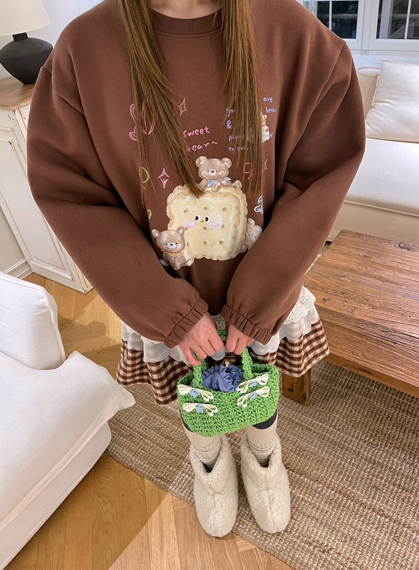 BOUTIQUE-L東大門㊣直郵女士新品職業休閑人氣推薦時尚衛衣BOUTIQUE-L衛衣