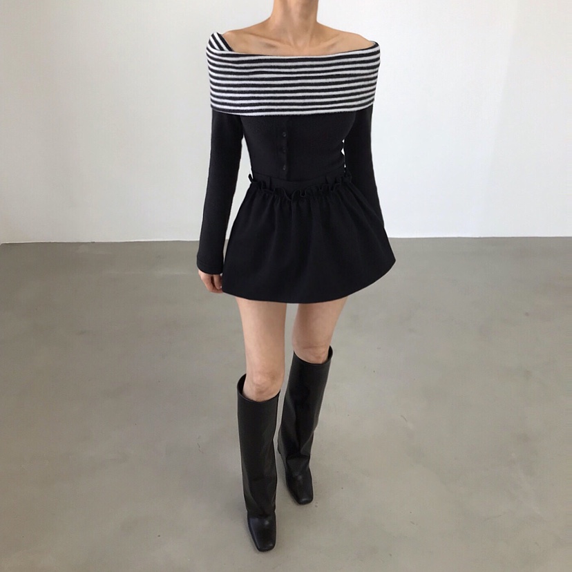 2TWO MOON韓國代購㊣女裝新品人氣休閑推薦職業熱賣25秋冬裙褲2TWO MOON裙褲