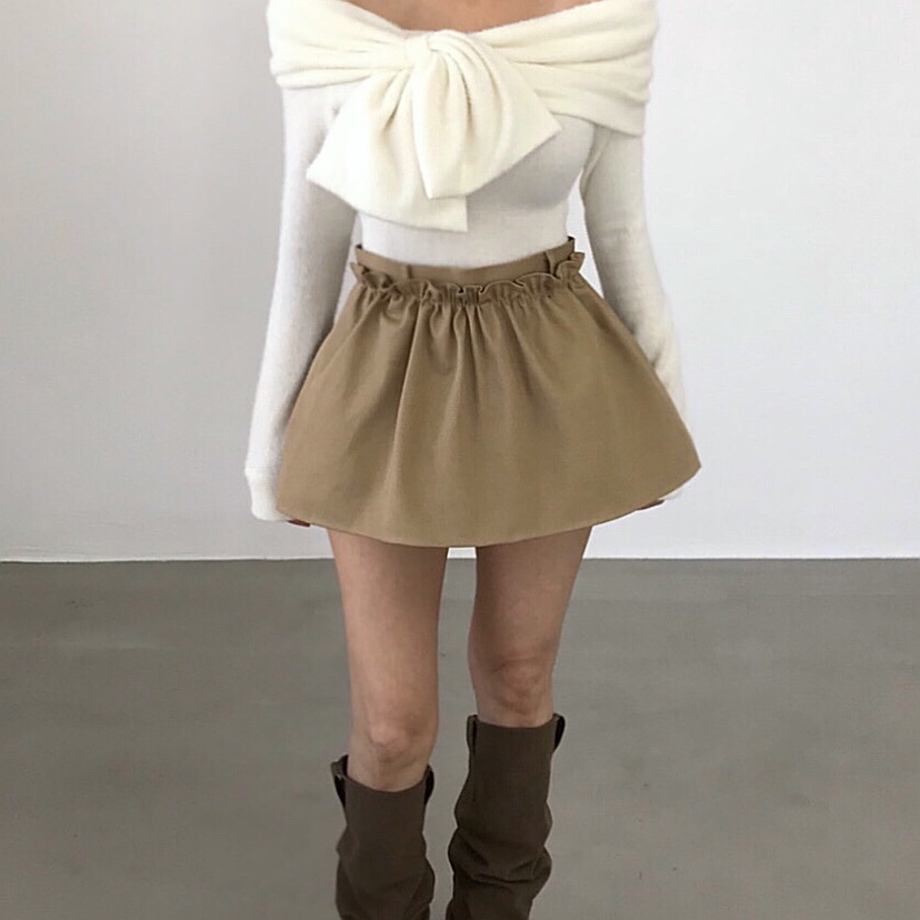 2TWO MOON韓國代購㊣女裝新品人氣休閑推薦職業熱賣25秋冬裙褲2TWO MOON裙褲圖色2