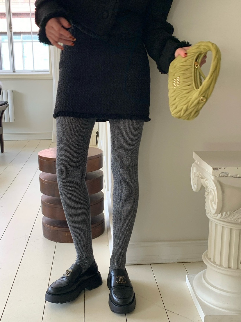 REVE CITE-L東大門㊣代購女士新款職業休閑時尚短裙粗花呢REVE CITE短裙