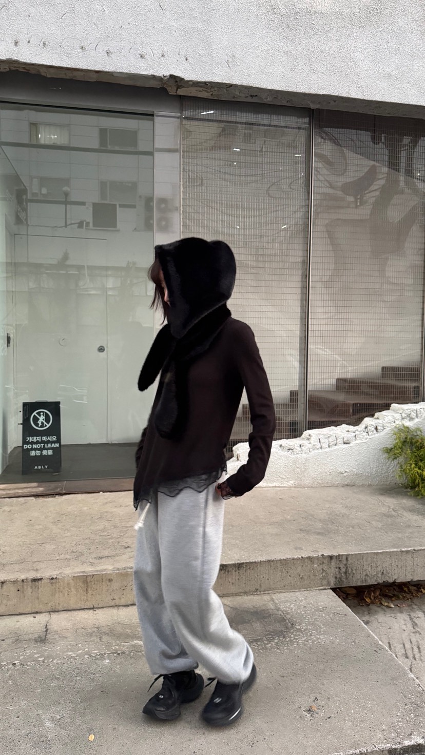 FRANC—L韓國代購㊣女士新品推薦職業人氣休閑25秋冬帽子貂皮FRANC帽子