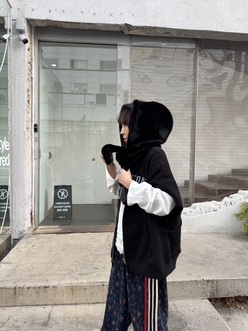 FRANC—L韓國代購㊣女士新品推薦職業人氣休閑25秋冬帽子貂皮FRANC帽子