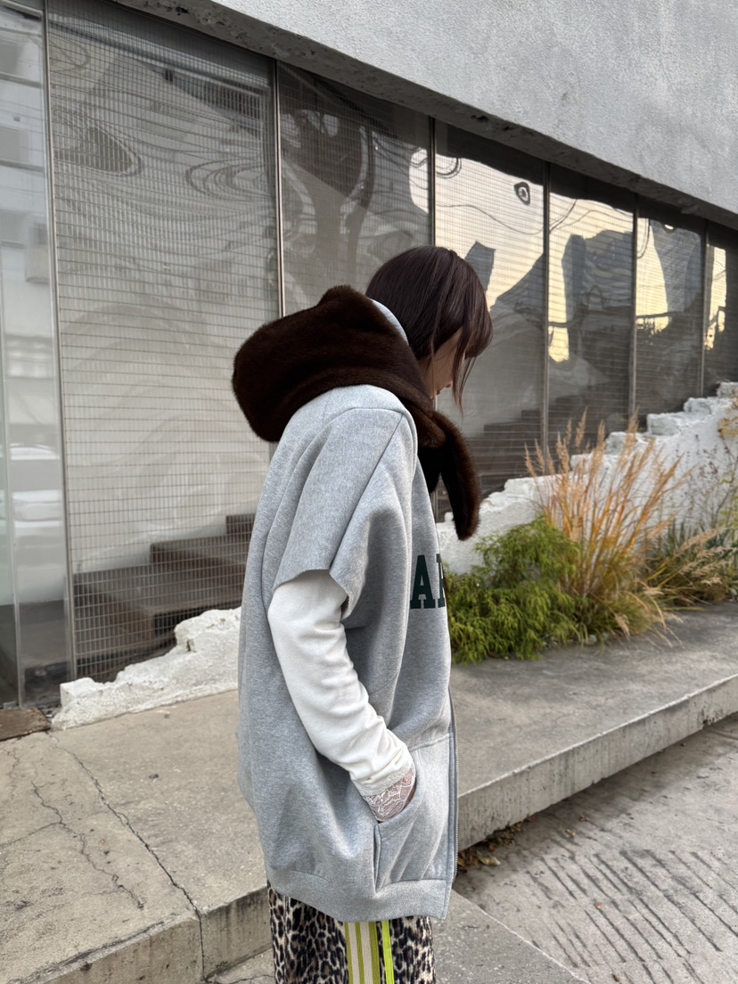 FRANC—L韓國代購㊣女士新品推薦職業人氣休閑25秋冬帽子貂皮FRANC帽子