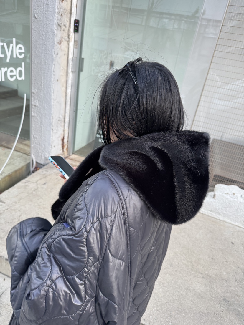 FRANC—L韓國代購㊣女士新品推薦職業人氣休閑25秋冬帽子貂皮FRANC帽子