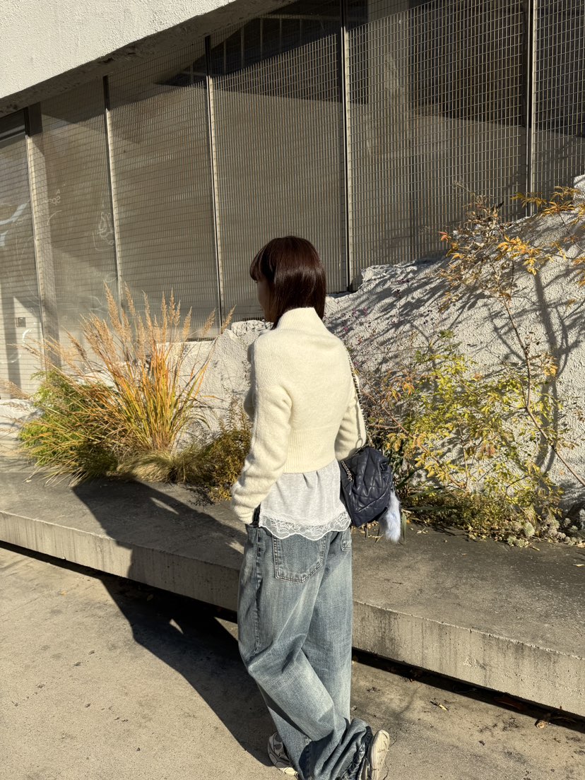 FRANC—L韓國代購㊣女士新品人氣推薦職業休閑熱賣針織衫露肩FRANC針織衫