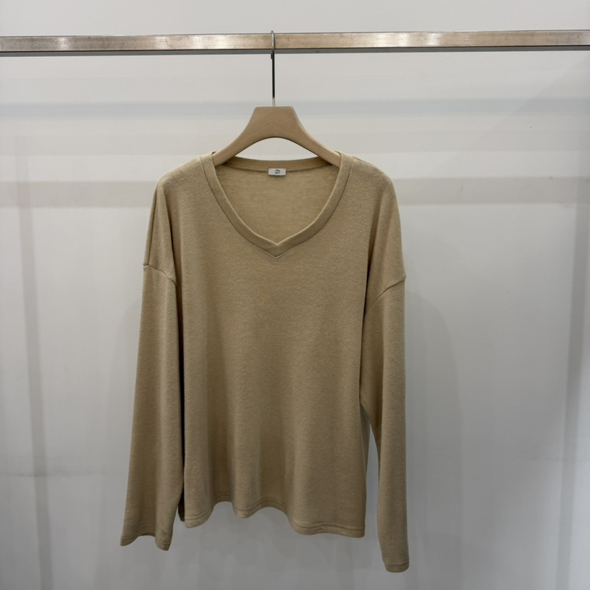 THE EYL東大門㊣代購女士新款時尚職業熱賣人氣休閑長袖T恤THE EYL長袖T恤圖色2