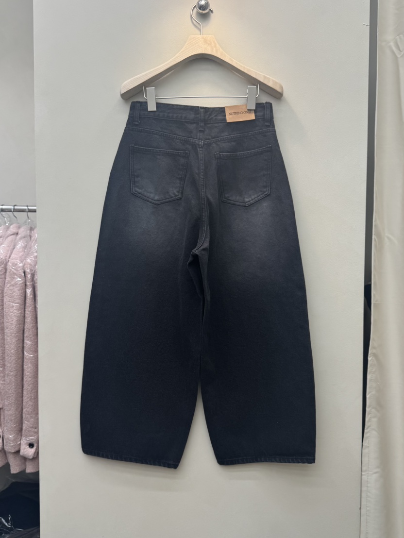 NOTHING東大門㊣實拍女士新款25秋冬推薦熱賣休閑時尚牛仔褲NOTHING牛仔褲
