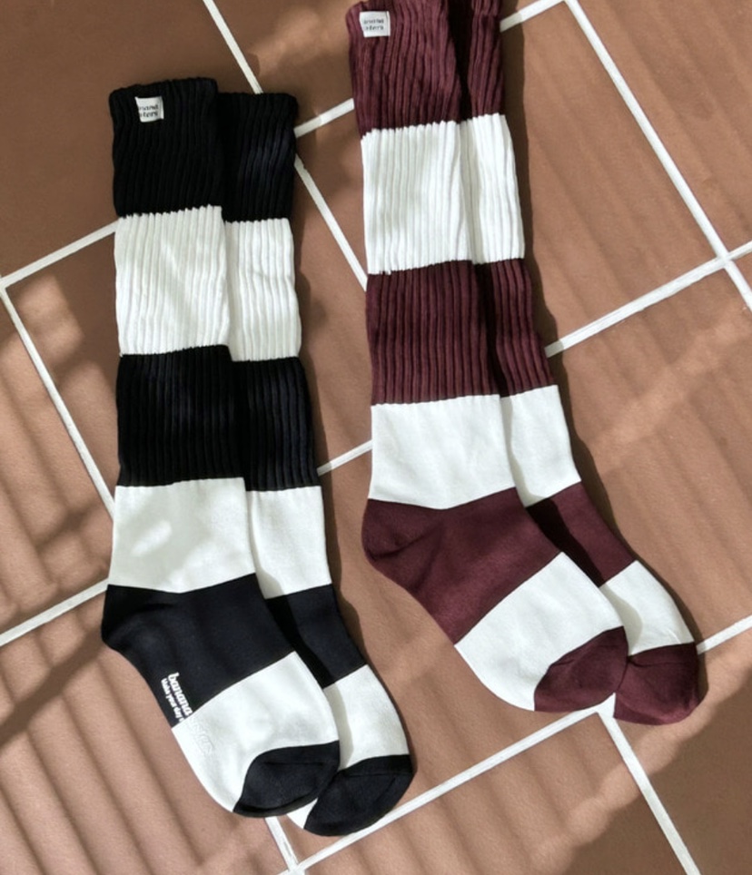 MU:TI韓國直郵㊣女裝新款職業25秋冬人氣休閑推薦熱賣時尚襪子MU:TI襪子