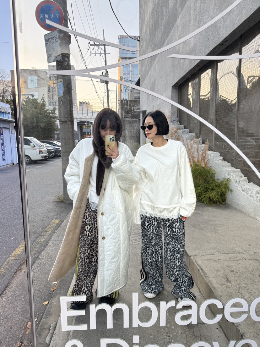 FRANC—L韓國代購㊣女士新款人氣休閑25秋冬熱賣時尚休閑褲FRANC休閑褲