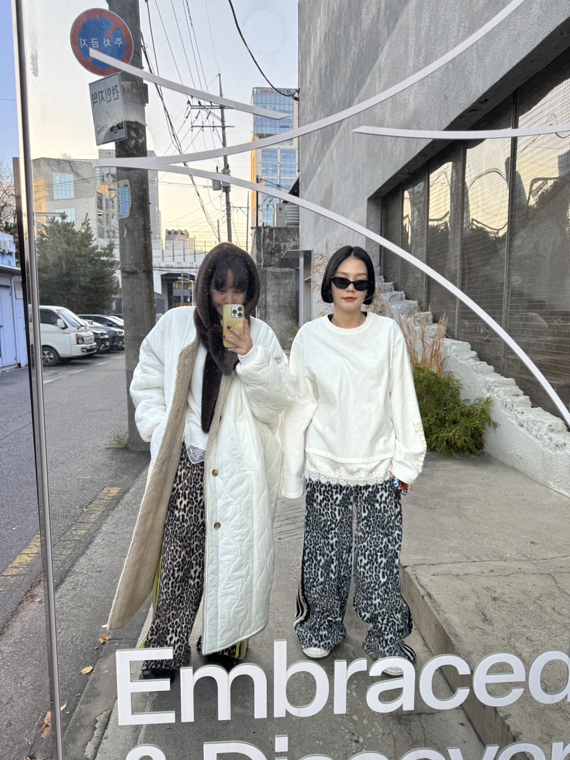 FRANC—L韓國代購㊣女士新款人氣休閑25秋冬熱賣時尚休閑褲FRANC休閑褲