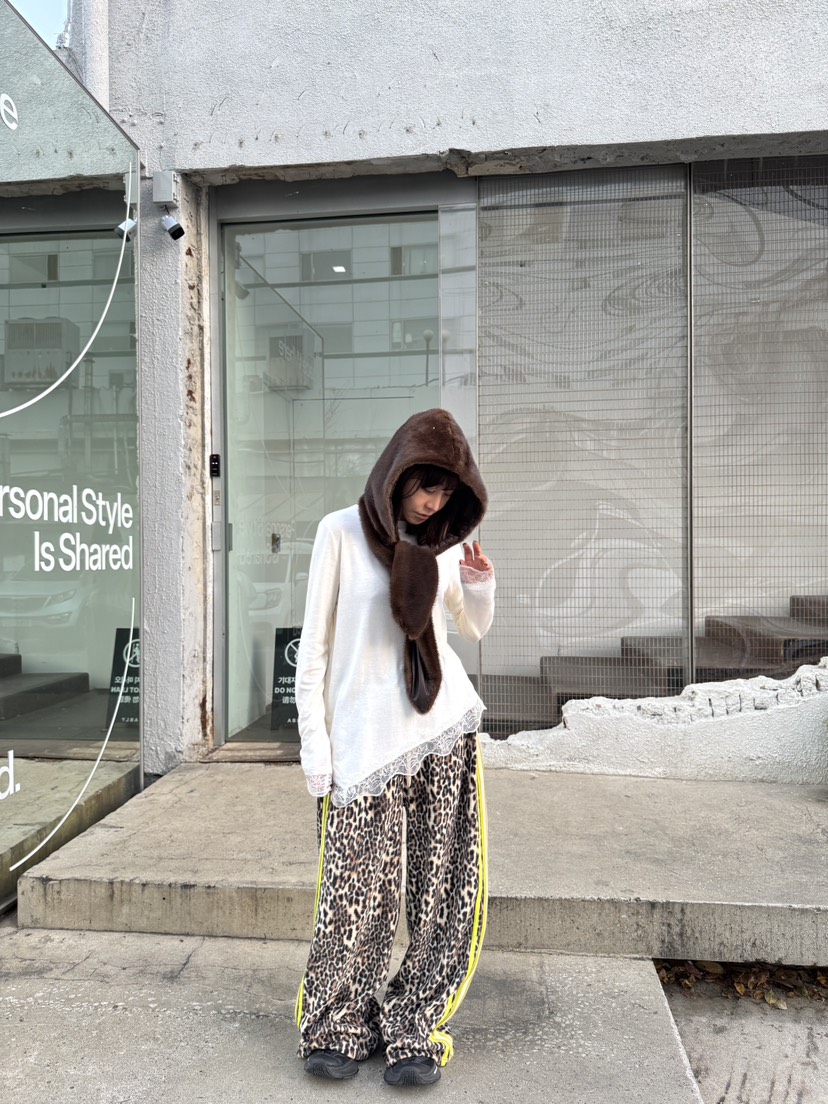 FRANC—L韓國代購㊣女士新款人氣休閑25秋冬熱賣時尚休閑褲FRANC休閑褲