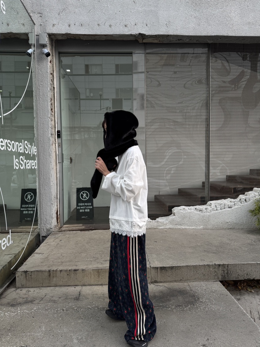 FRANC—L韓國代購㊣女士新款人氣休閑25秋冬熱賣時尚休閑褲FRANC休閑褲