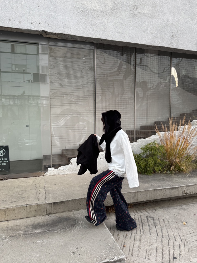 FRANC—L韓國代購㊣女士新款人氣休閑25秋冬熱賣時尚休閑褲FRANC休閑褲