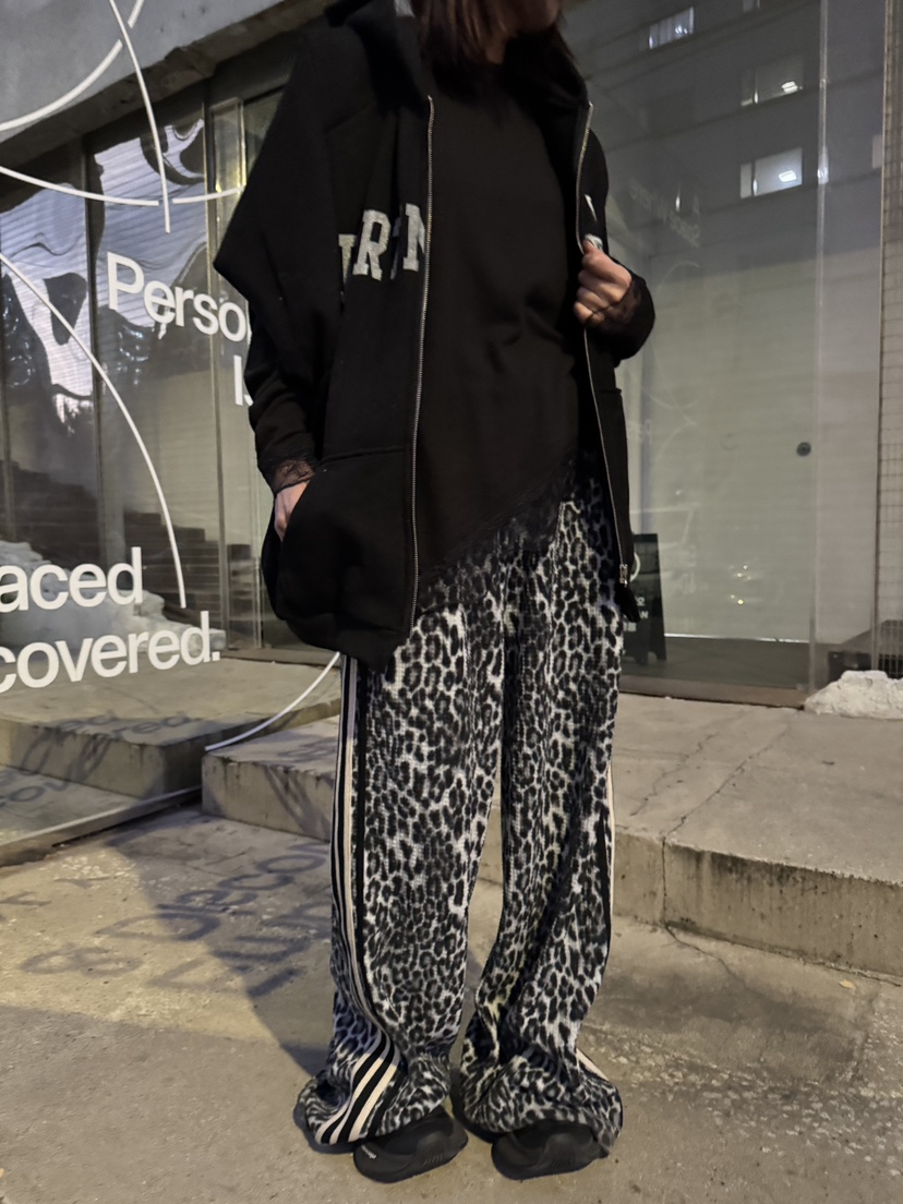 FRANC—L韓國代購㊣女士新款人氣休閑25秋冬熱賣時尚休閑褲FRANC休閑褲