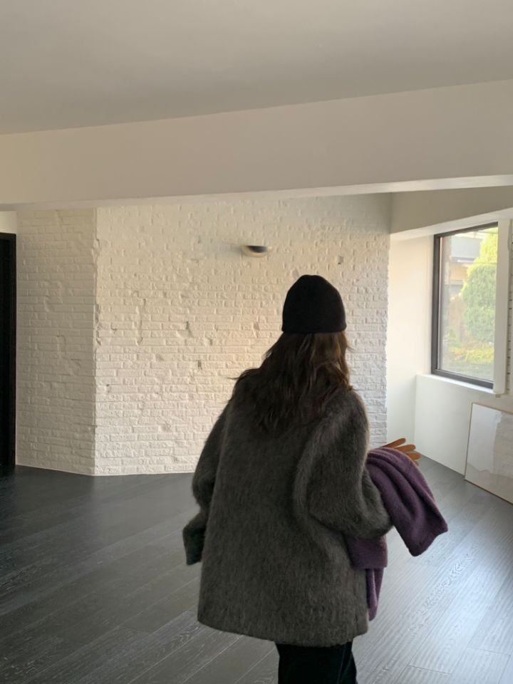 MARE韓國代購㊣女裝新款時尚25秋冬熱賣休閑職業人氣短款大衣MARE短款大衣