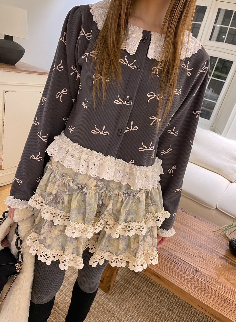 BOUTIQUE-L東大門㊣實拍女裝新品休閑職業熱賣推薦襯衫蕾絲衫BOUTIQUE-L襯衫/蕾絲衫