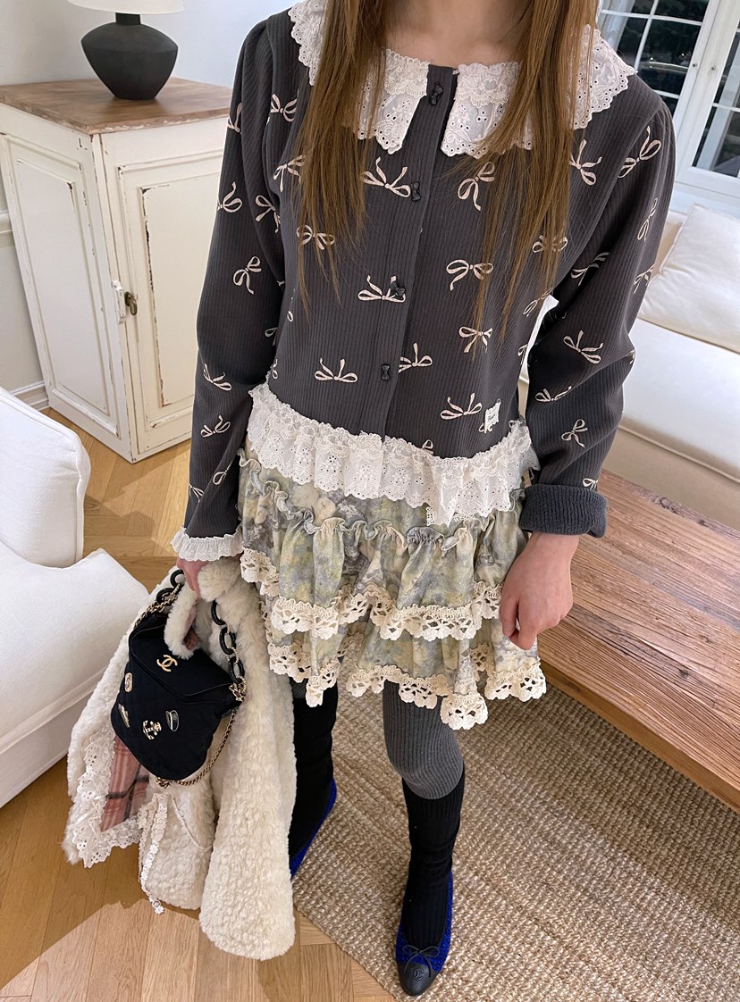 BOUTIQUE-L東大門㊣實拍女裝新品休閑職業熱賣推薦襯衫蕾絲衫BOUTIQUE-L襯衫/蕾絲衫